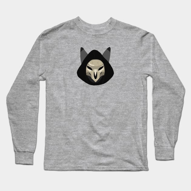 Overwatch Cats Reaper Long Sleeve T-Shirt by DebbieMongrel